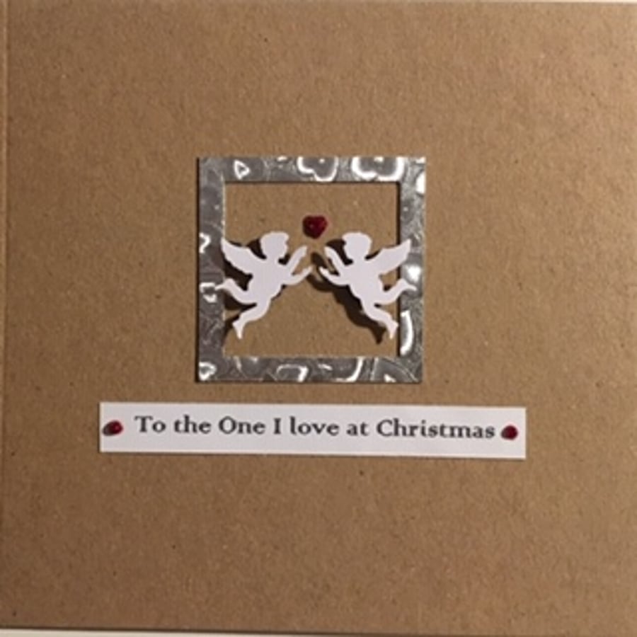 Handmade Christmas Card - Christmas Card to a Loved One