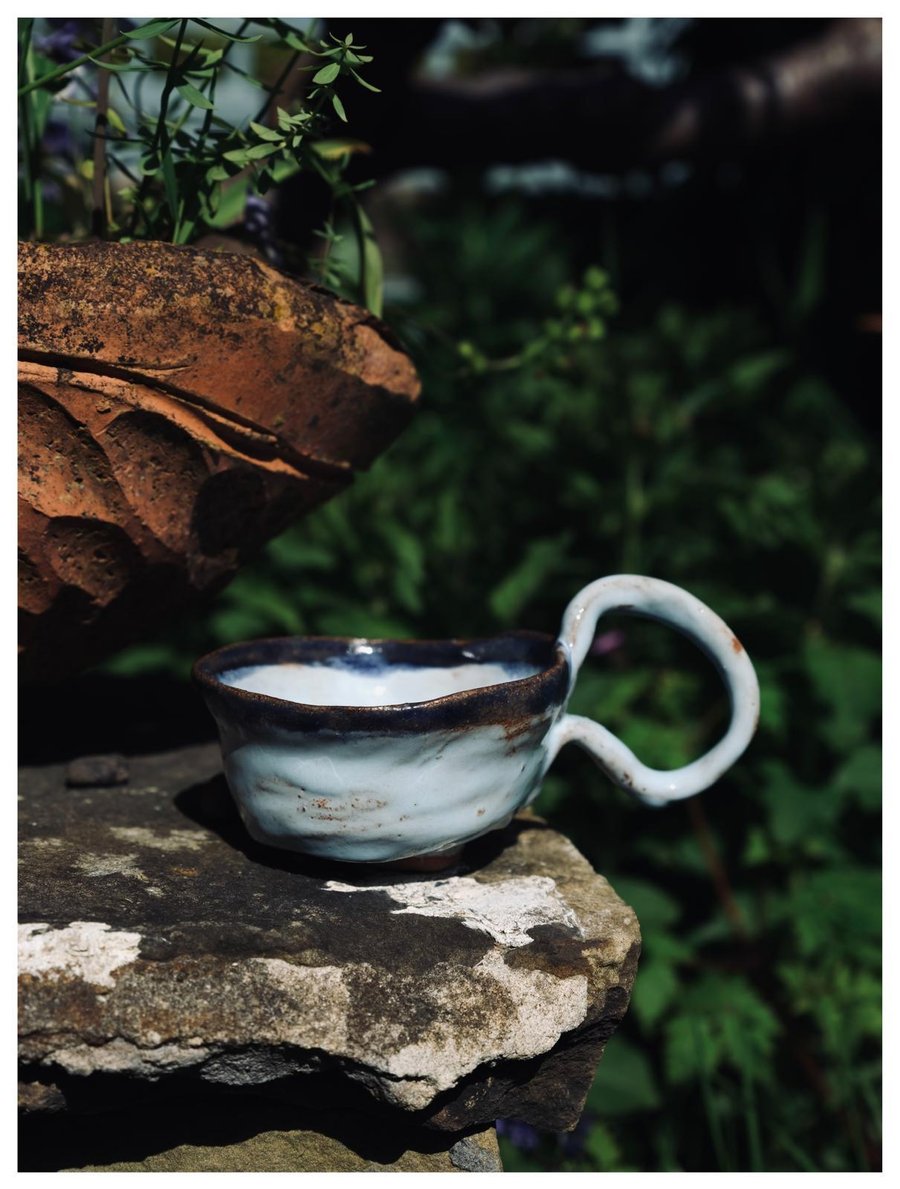 Wonky Mug – blue