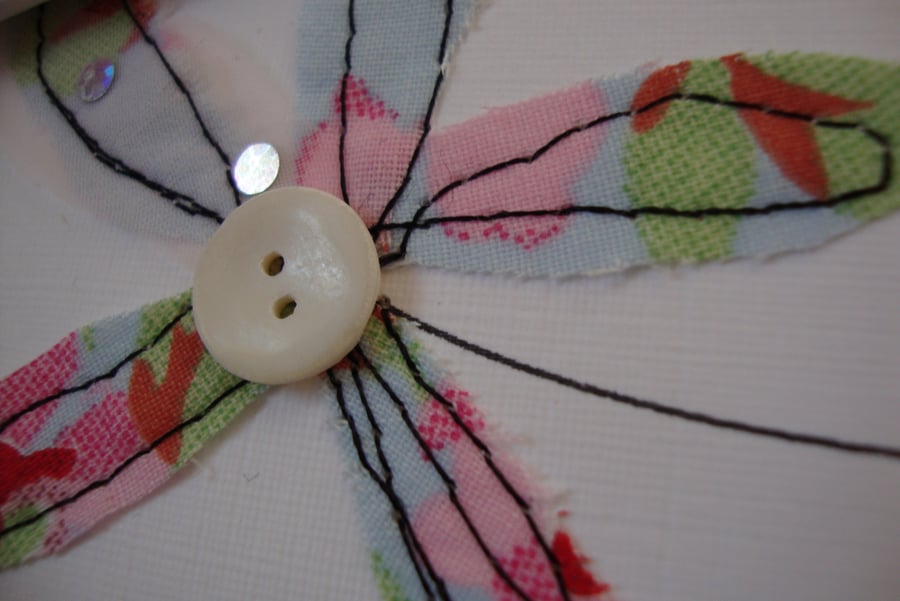 happy birthday flower card