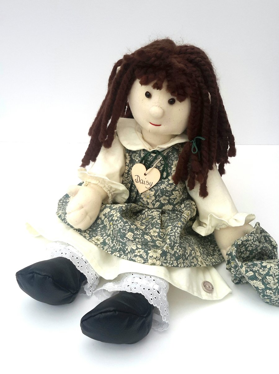 SOLD, Reserved for G.Traditional Rag Doll, Daisy, Cloth doll