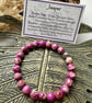 Imperial Jasper (Dyed) - Elasticated Bracelet  - Image 1
