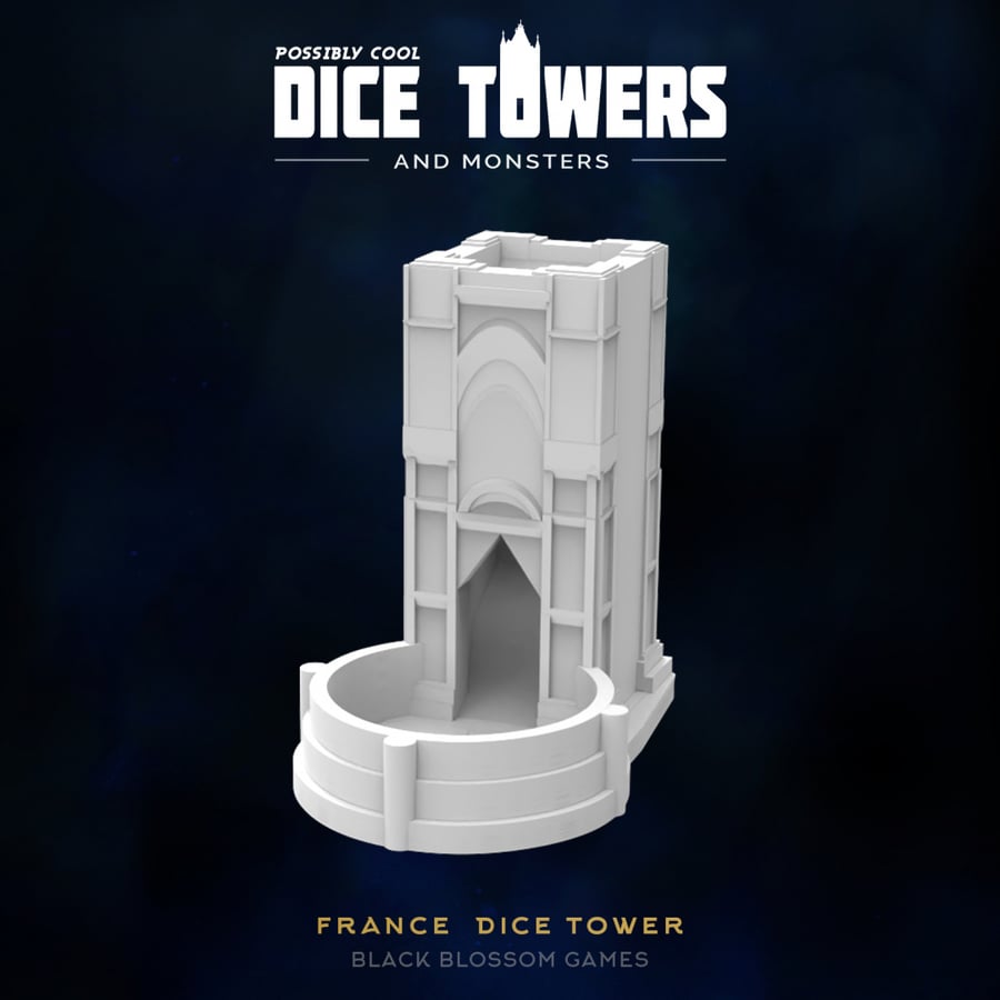 Possibly Cool Dice Towers - Classic France - DnD Pathfinder Tabletop RPG
