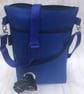 Dog walking bags , waterproof, bright blue - Image 4