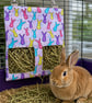 Hanging Fabric Hay Feeder for Rabbits 