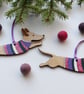 Jumping Wooden Sausage Dog in Jumper Decoration  - Image 3