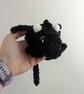 Plush crocheted dragon lovey, soft cuddly toy - Image 2