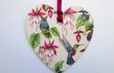 Decoupage hanging ornaments