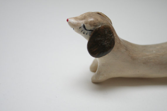 Polymer Clay Sausage Dog