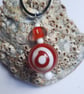 Red Eye Bead Pendant 