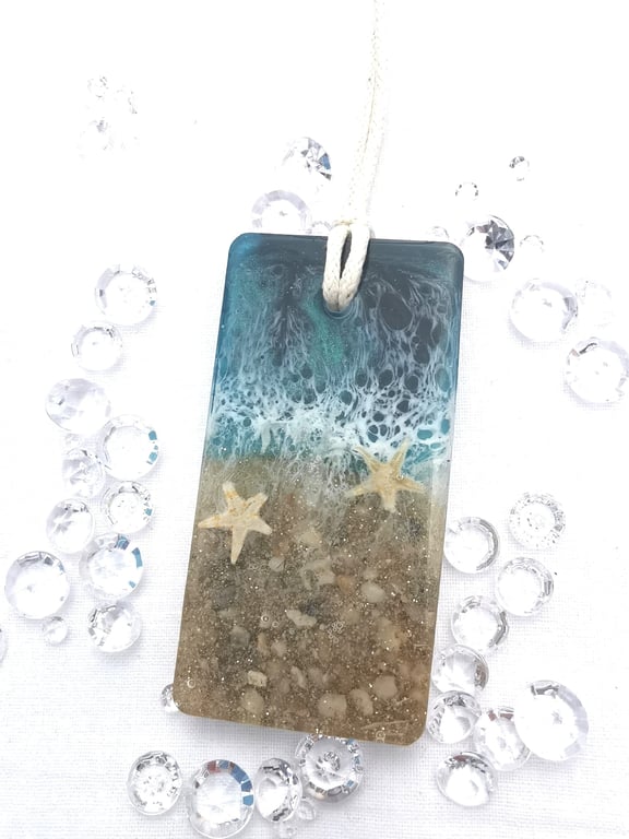 Large Statement Resin Pendant