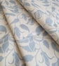 'Alpina' fabric blue on ammonite - Image 1