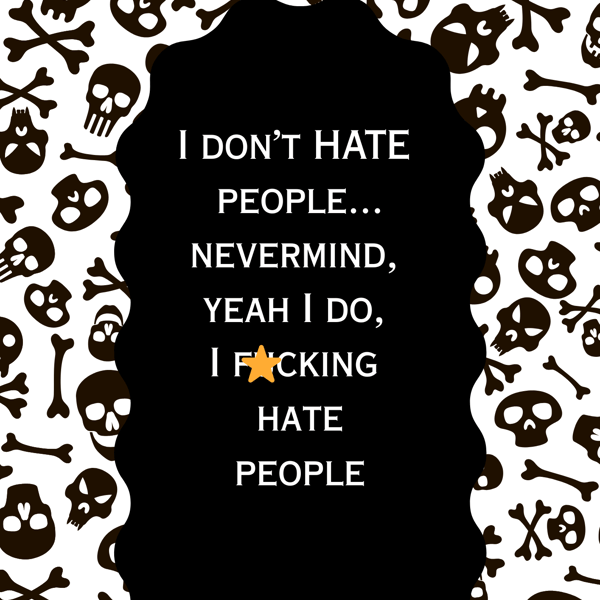 A4 Framed Funny Quote