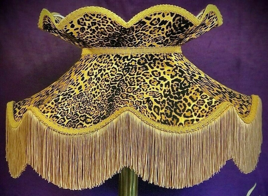 Animal print Lampshades, Standard Lamp shades, Table Lamps, Ceiling Lights. 