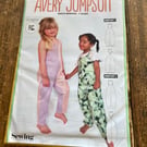 Simply Sewing "Avery" Kids Jumpsuit Paper Pattern 0 mths - 7 Years
