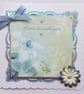 Handmade Sympathy Card Peace Be With You Sympathy - Image 1