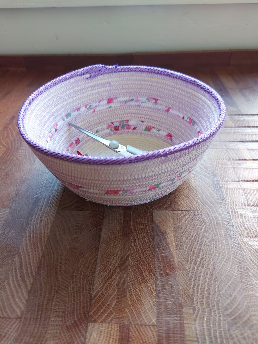 Rope bowl basket catch all