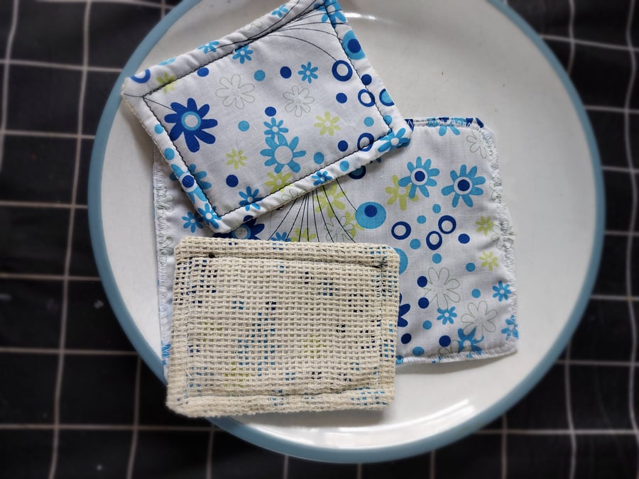 Eco-friendly, reusable kitchen and dish cloths
