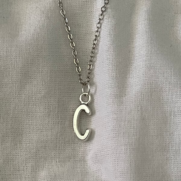 Simple Initial Necklace