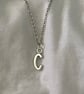 Simple Initial Necklace - Image 1