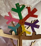 Christmas tree and snowflake tree decorations - Image 4
