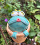 Frog Prince cane topper - Image 2