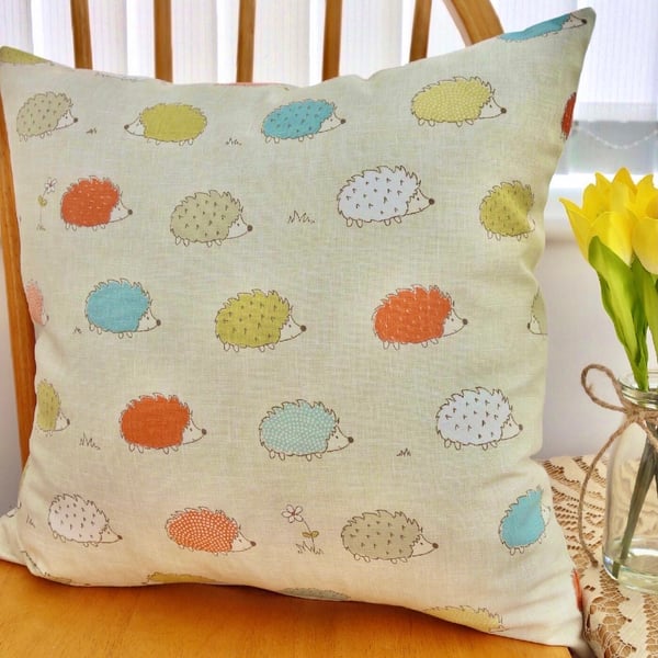 Hedgehogs - Double Sided Decorative Feature Cushion, Throw Pillow