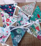 Brightly coloured modern Christmas bunting  - Image 3