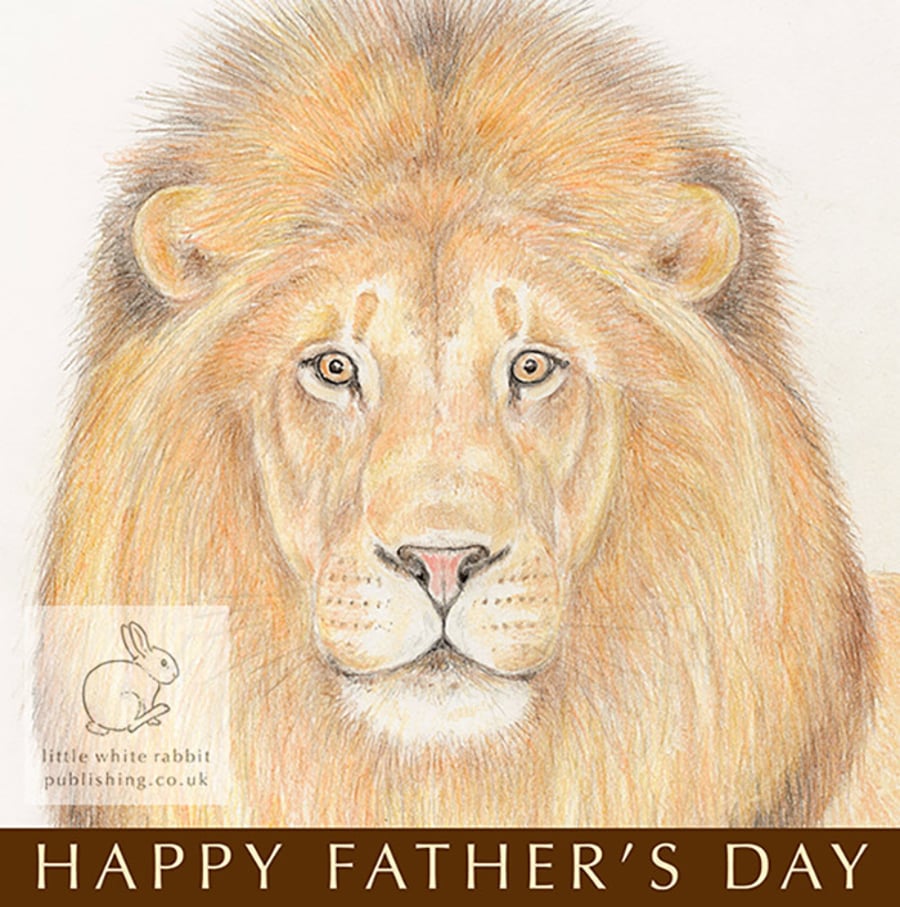 Image of Lion - Father's Day Card