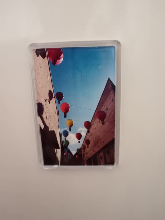 Cabot Circus Bristol Balloon Art Photography Fridge Magnet 