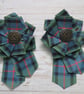 Flower of Scotland Celtic Tartan Brooch Pin  - Image 5