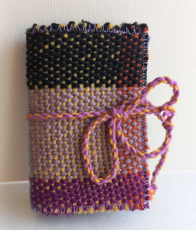 Handwoven Needle Case – Handmade Needle Book for Sewing Needles & Pins 