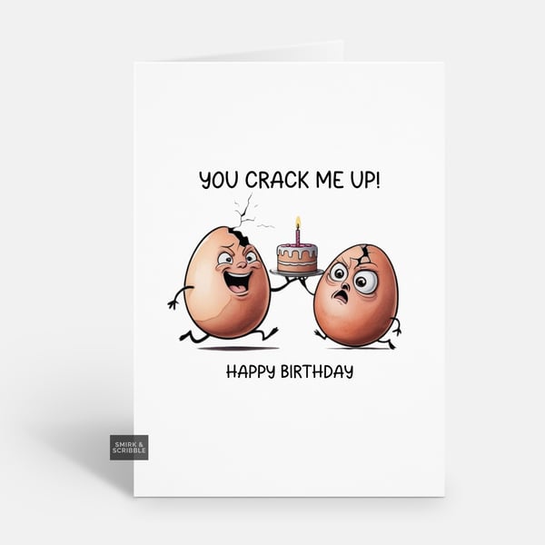 Unique Funny Birthday Card For Him Or Her 