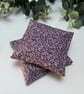 Lavender Pair of Sleep Pillows: Purple Floral