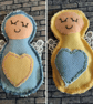 Angel  Lavender Bags - Heart Embellishment - Image 2
