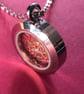 Rhodium Plated locket with recycled wire - Image 6