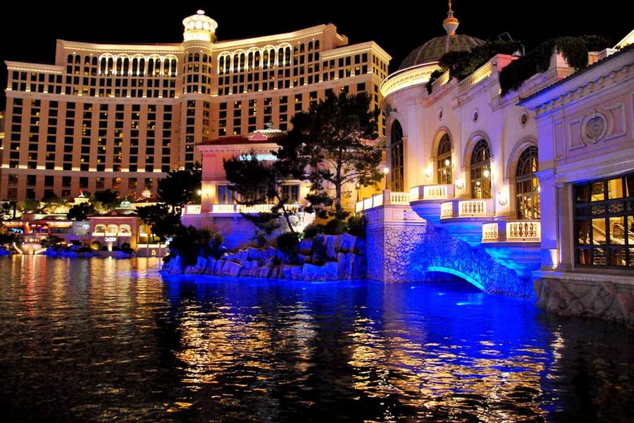 Bellagio Hotel Las Vegas America Photograph Print