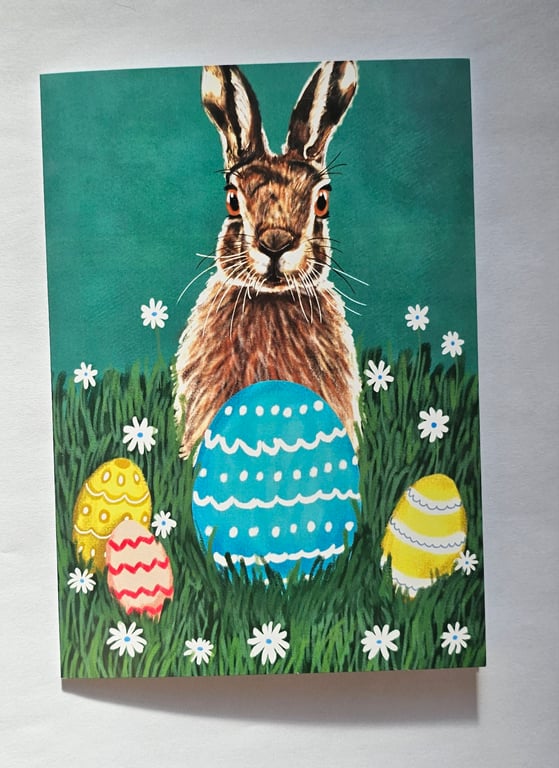 Easter card 5x7 inch