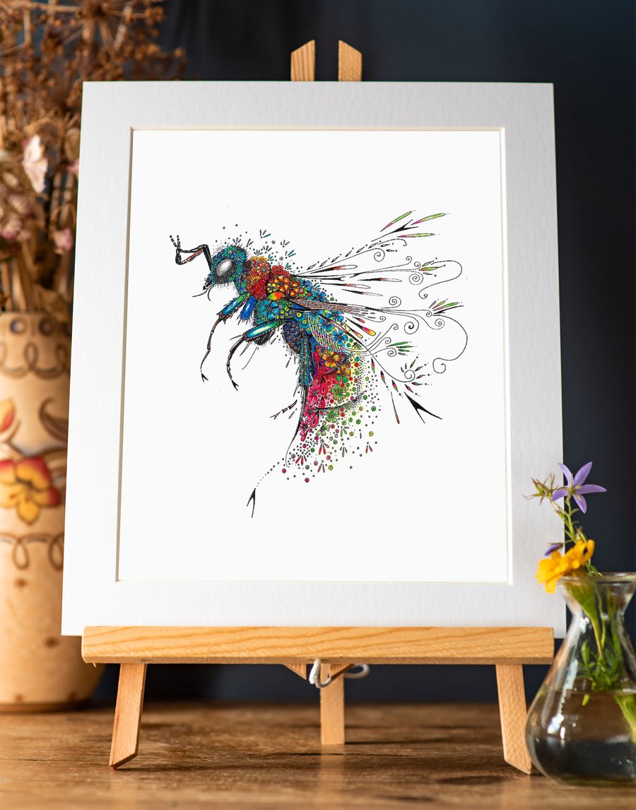 Cuckoo Wasp Art Print