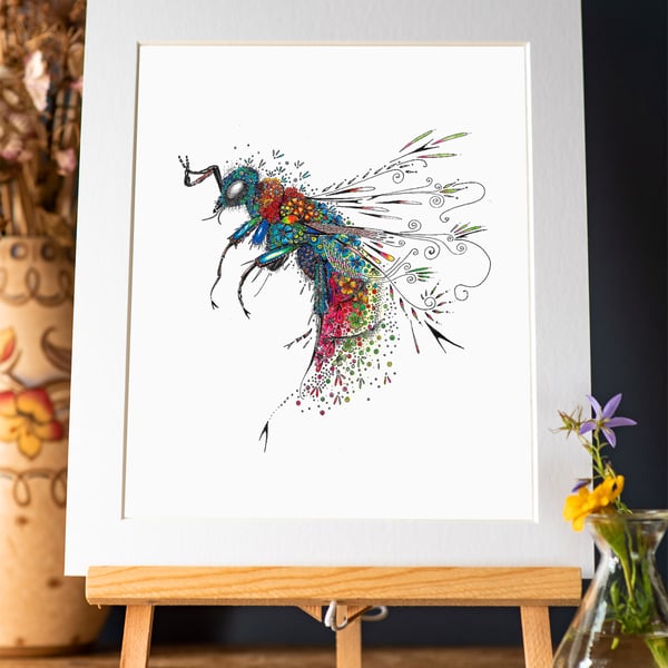 Cuckoo Wasp Art Print