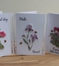 Garden Notes set One Flowers and Bees. - Image 3