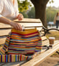 Hand made multicolor cross body bag  - Image 2