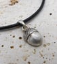 Sterling Silver Acorn Pendant Necklace, 25th Anniversary, Nature Jewellery Gift. - Image 6