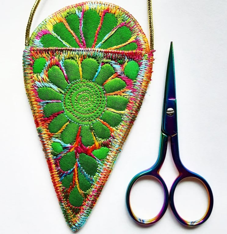 Scissor Holder Necklace 