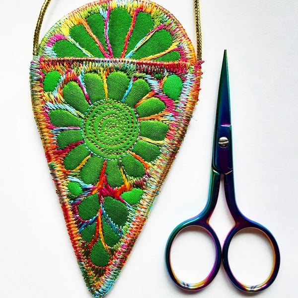 Scissor Holder Necklace 