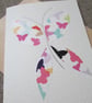 Bright Handmade Butterfly Card, bank inside - Image 5