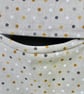 Peg bag in spot print fabric clothes pin bag - Image 2