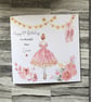 Ballerina Birthday Card For Her Girls Birthday Gift Happy Birthday - Image 2