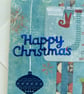 Stockings and gifts Happy Christmas card - Image 2