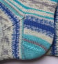 hand knit mens wool socks UK 8-10 - Image 3