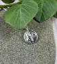 Sterling Silver Pebble Necklace with Snowdrops - Image 5
